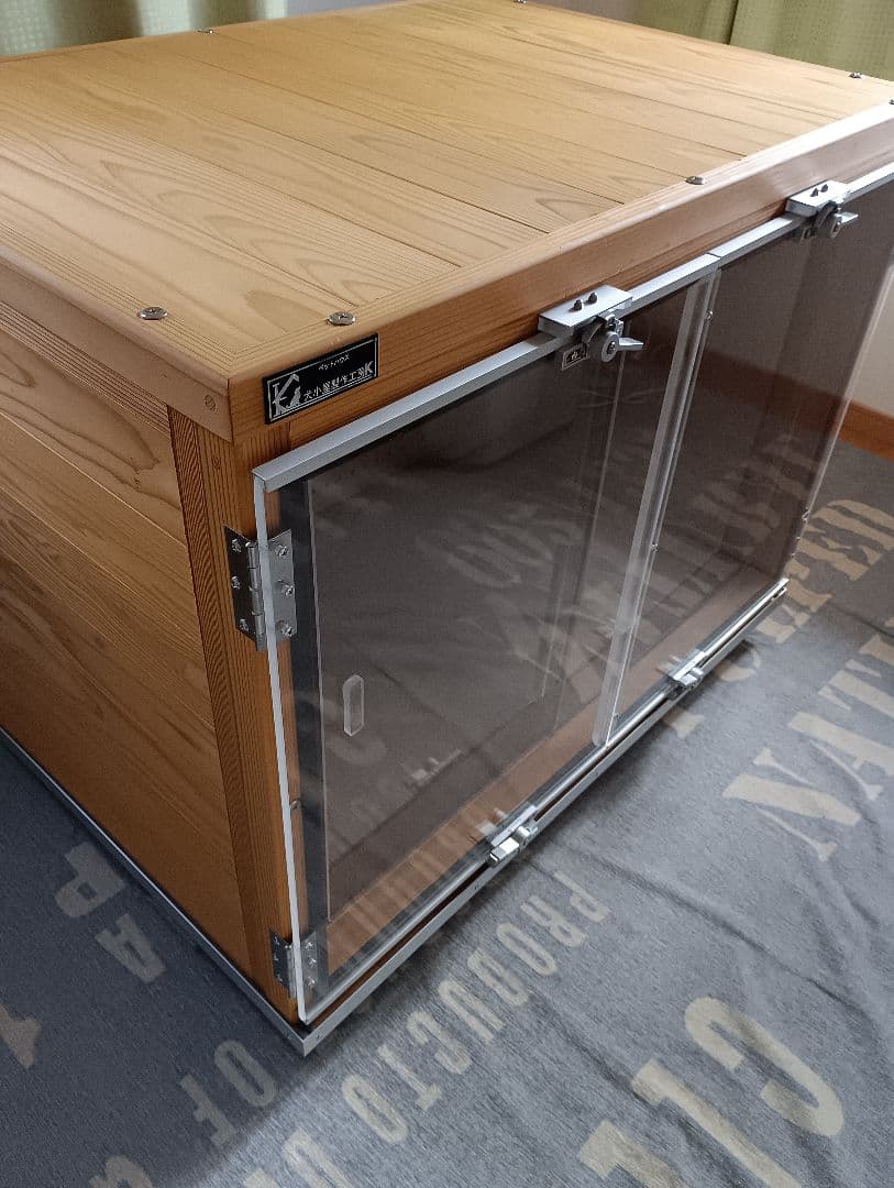 防音ケージ カバー6(扉)　クレセント錠付