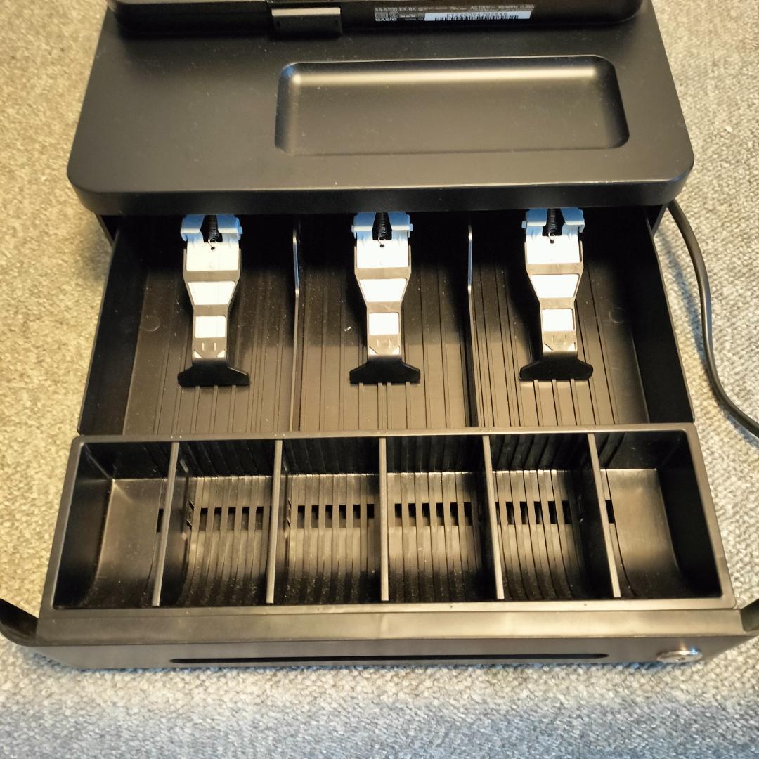 CASIO レジスター SR-S200-EX インボイス対応 ロール紙付き