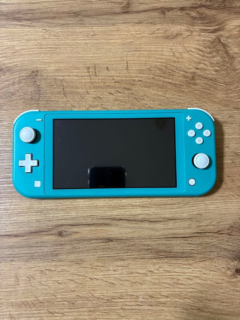 【ジャンク・画面乱れ】NintendoSwitchLite ターコイズ（箱あり）