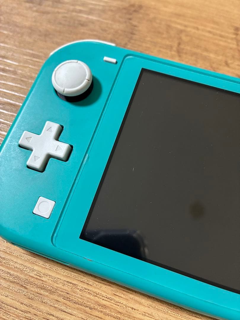 【ジャンク・画面乱れ】NintendoSwitchLite ターコイズ（箱あり）