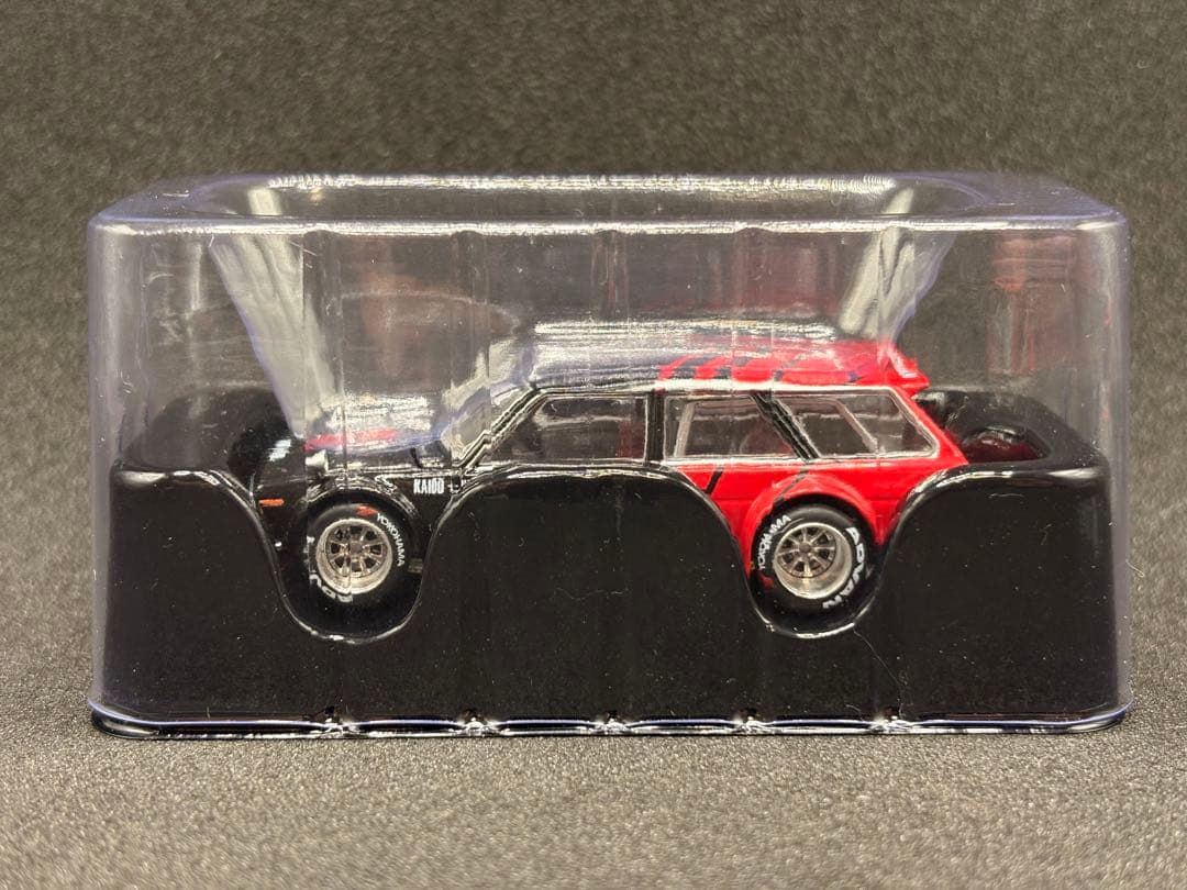 MINIGT 1/64 街道ハウス ダットサン 510 ワゴン アドバン 箱無