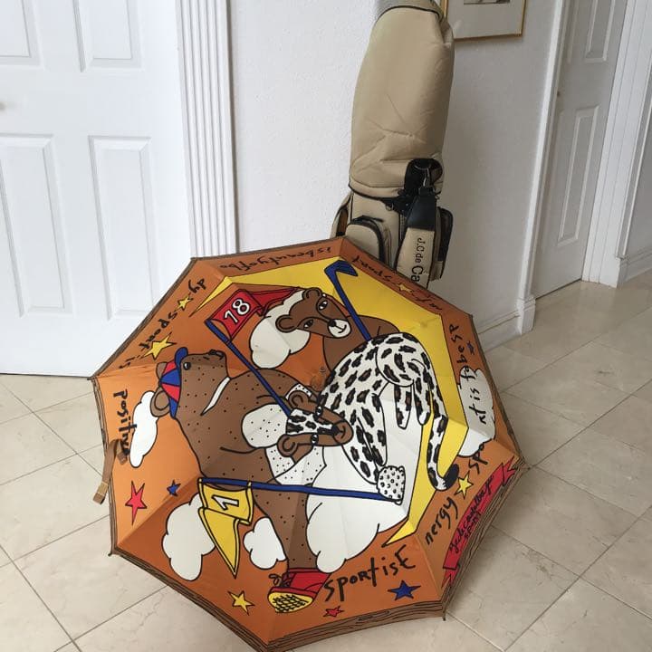 カステルバジャッククラブバック、傘、クラブカバー、ボール、シューズカバー