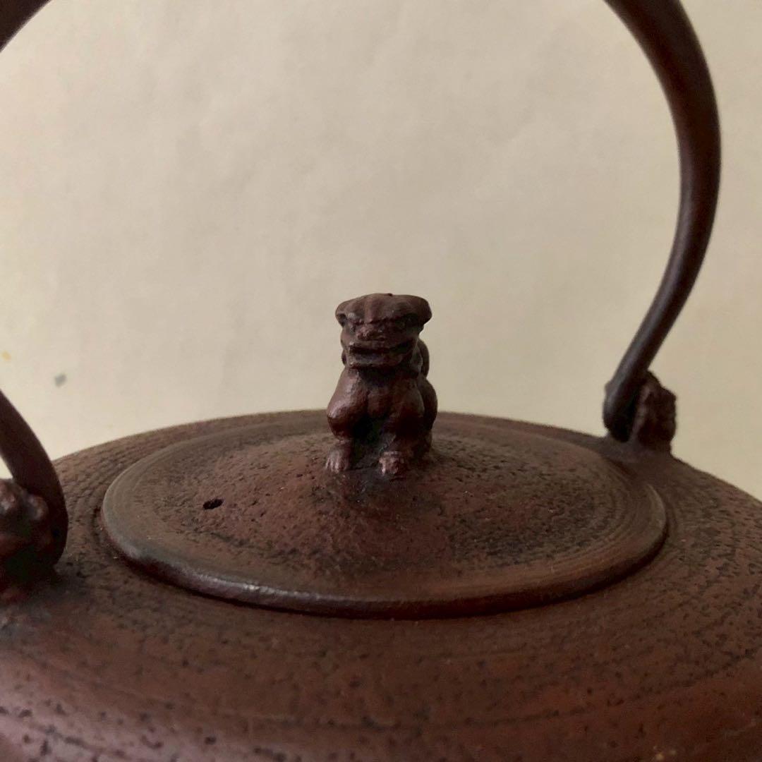 工房和秋/鉄急須 南部鉄器 金野和秋 焼型 伝統工芸品 茶道具 鉄瓶