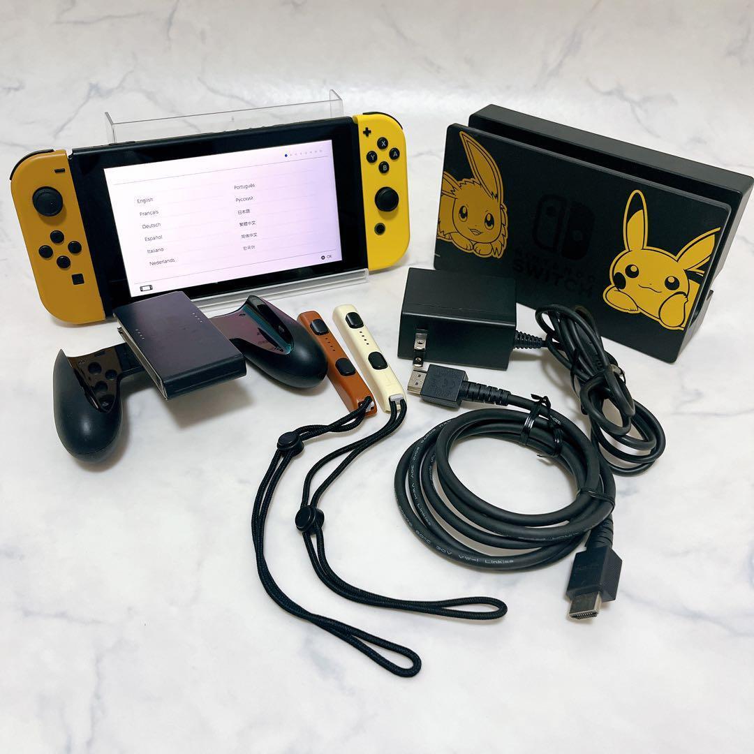 美品 Nintendo Switch ポケモンlet's go ピカブイ 本体