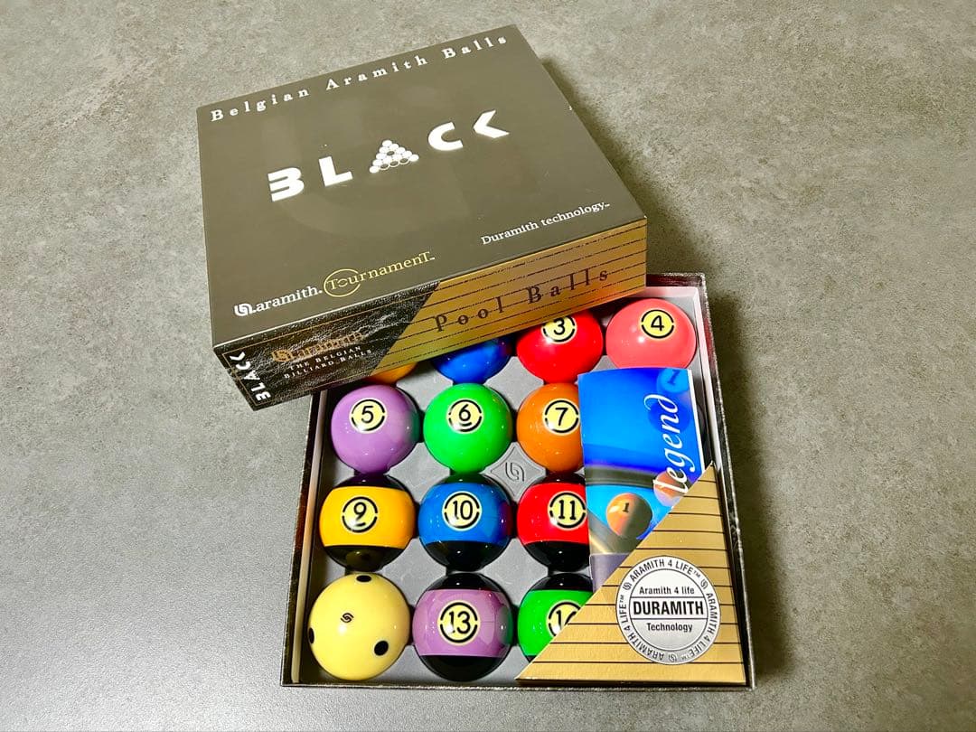 【最終値下げ】アラミス ブラックAramith Black ボールセット