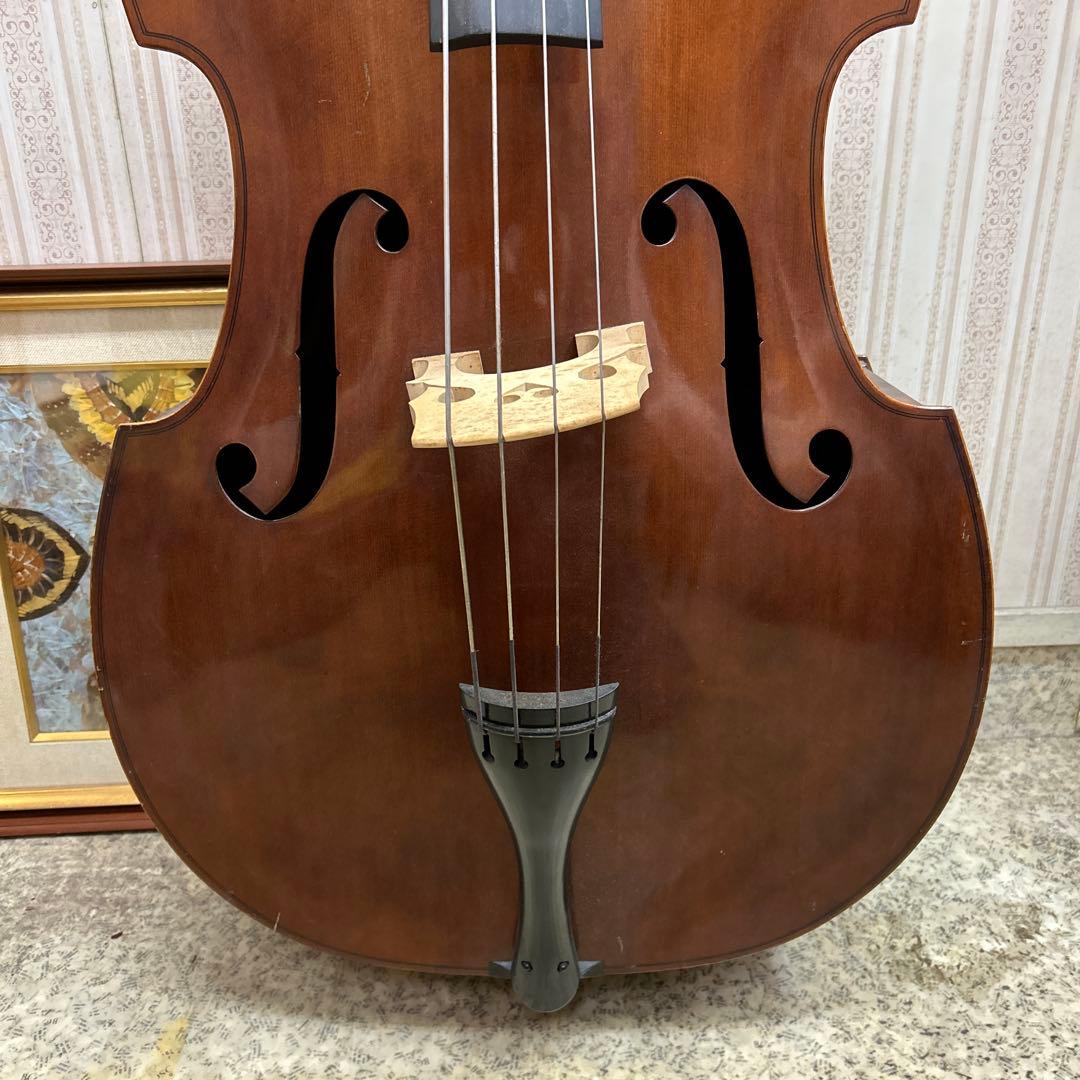 くるみ　スズキ　コントラバス　ウッドベース　4/4 1970 No.81