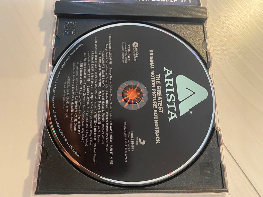 映画 ザ・グレイテスト サウンドトラック CD