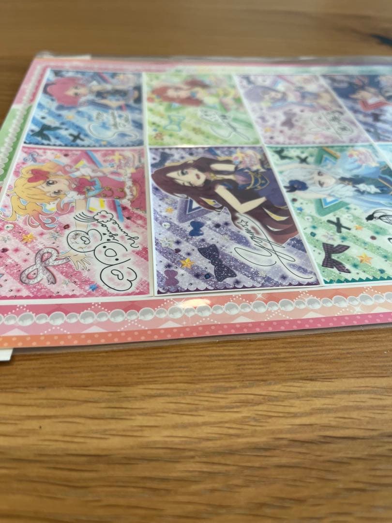 アイカツスターズ！　サイン入りステッカー