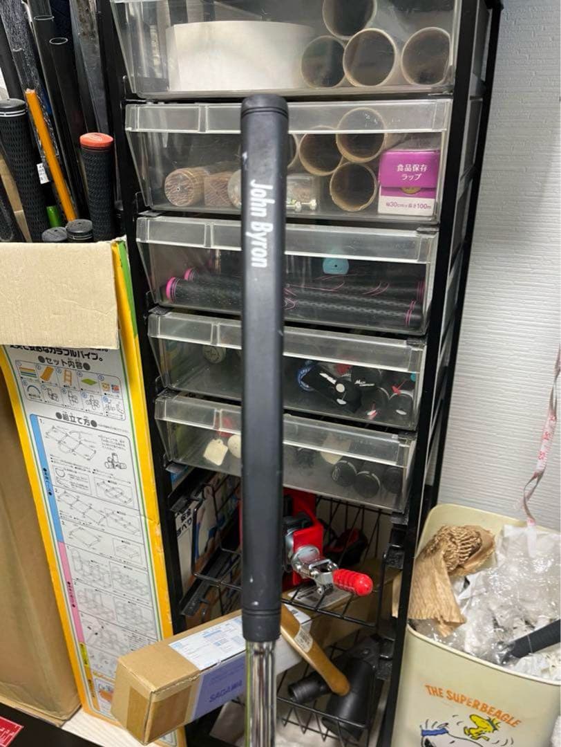 美品！　希少！　ジョン　バイロン　パター　純正シャフト　グリップ