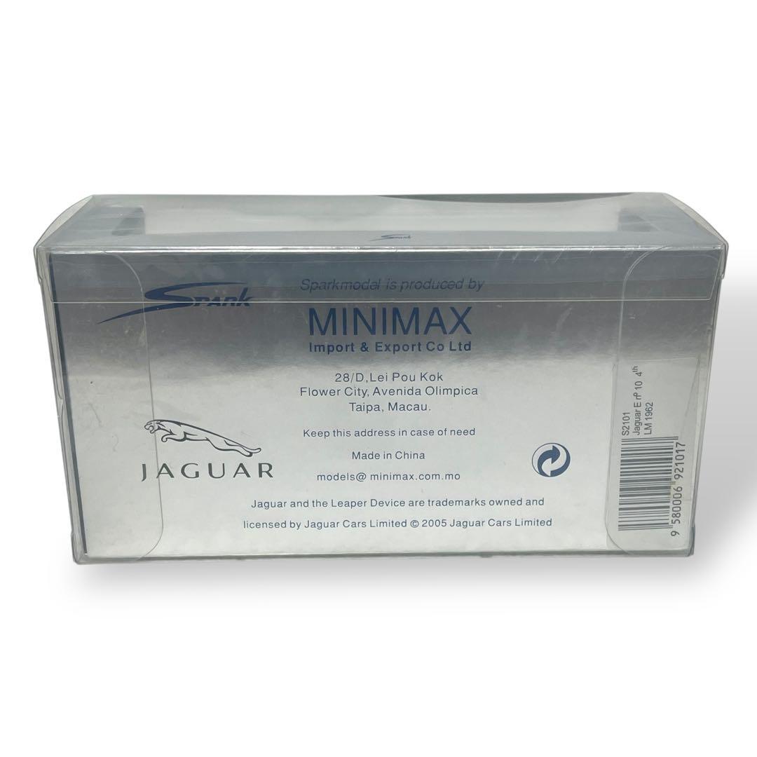 【SPARK】Jaguar E n°10 4th LM 1962 #S53