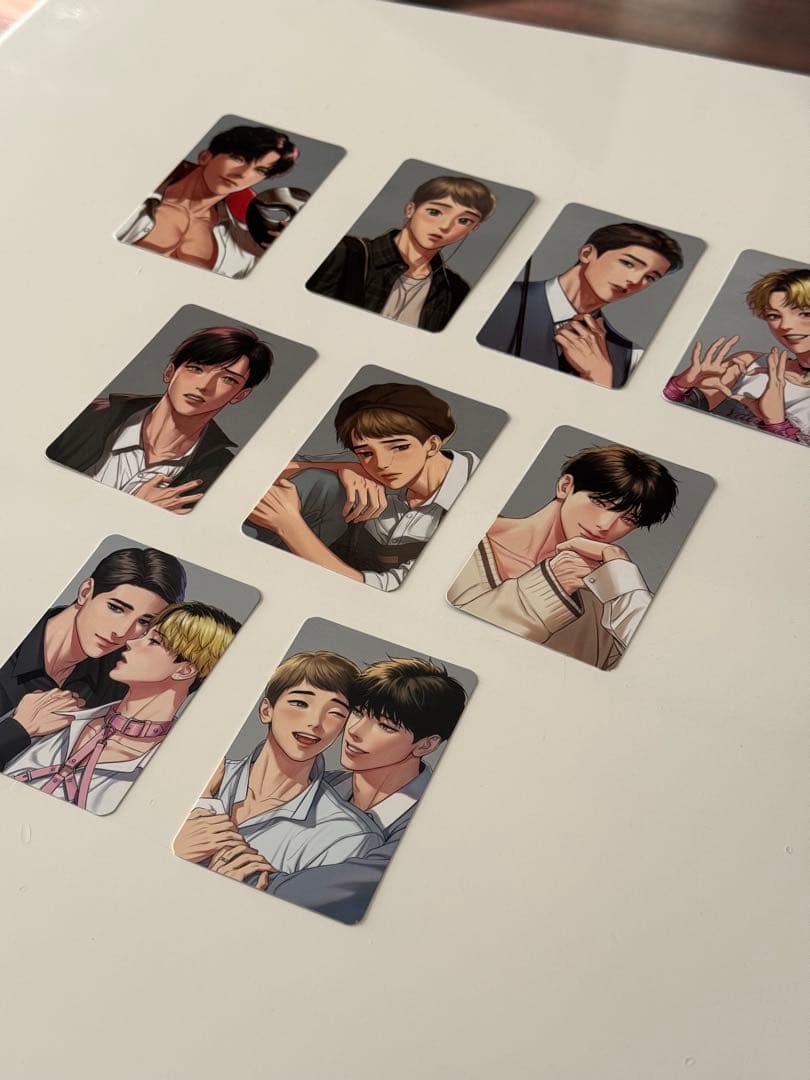 BJ Alex フォトカード セット（9枚)韓国BL