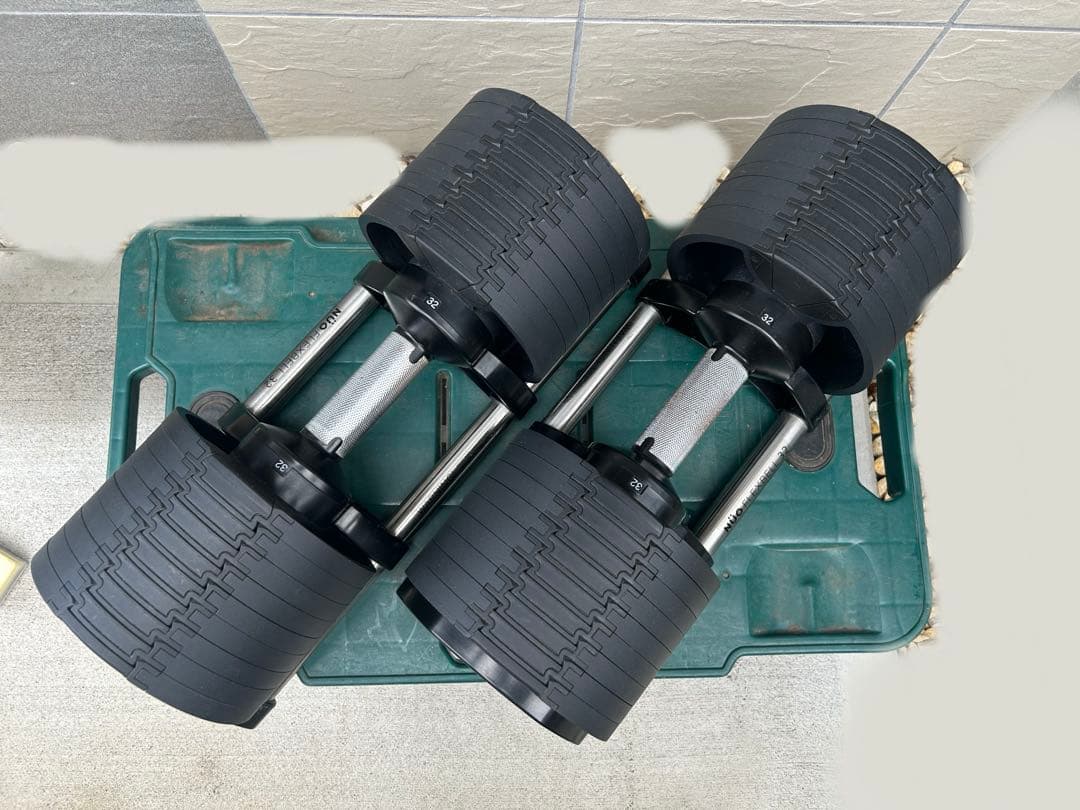 【引き取り歓迎】フレックスベル32kg(4kg刻み)ブラック2個FLEXBELL