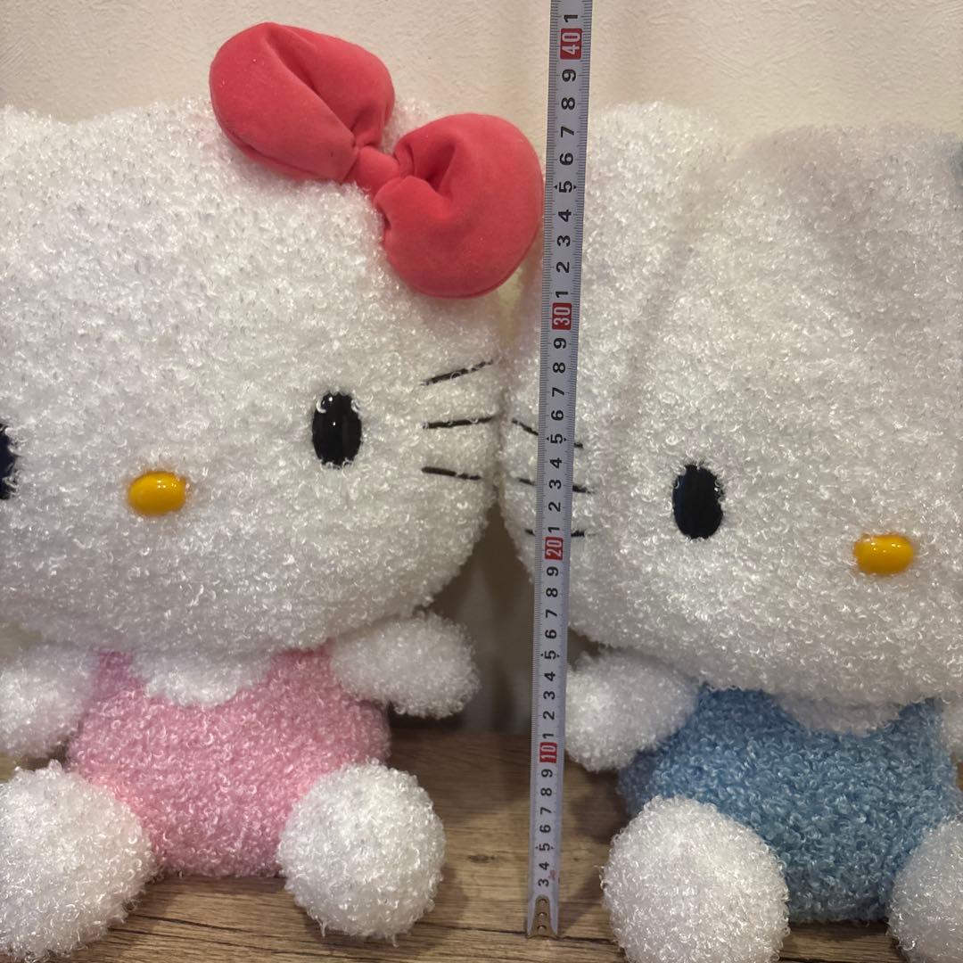 【タグ付き未使用品】2009年希少 ハローキティ 大きめ ぬいぐるみ　 セット