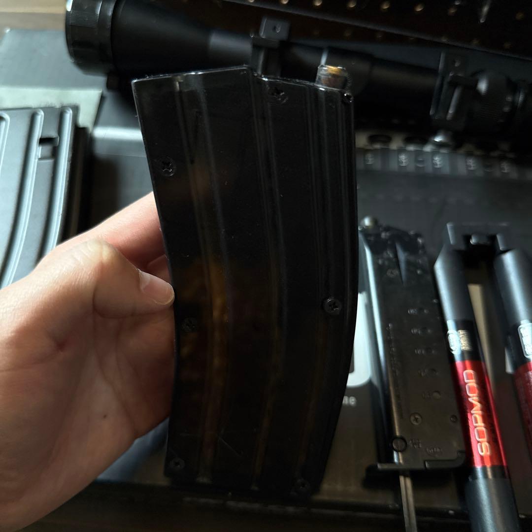 ア*ン様 SOPMOD M4 次世代電動ガン スコープ2個付き　多弾マガジン付き