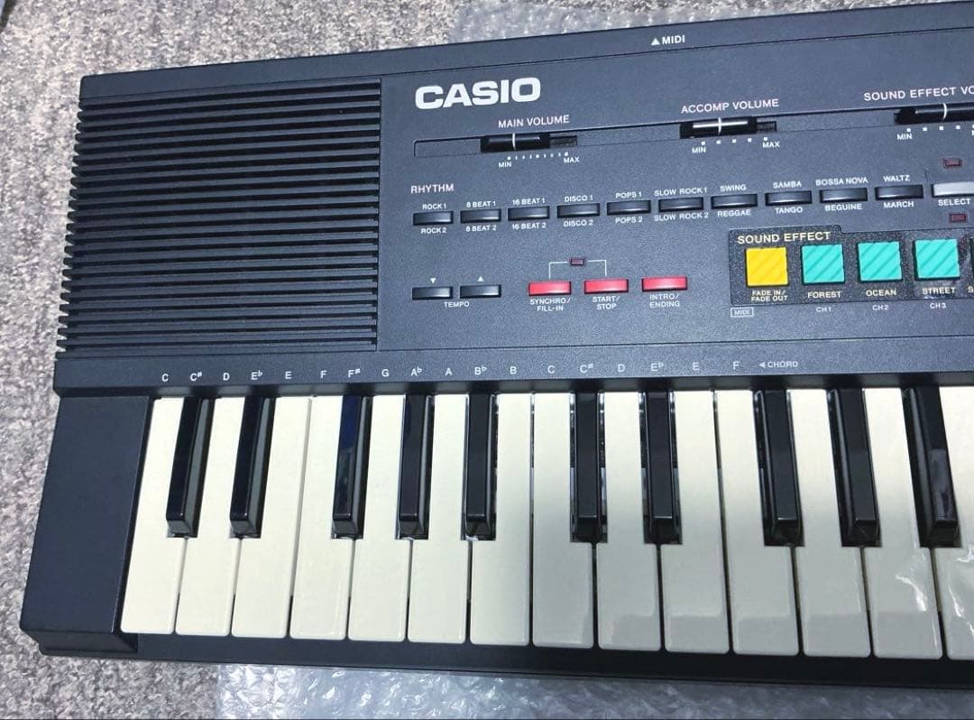 Casio MT-540☆珍品シンセ☆環境音BGM機能付き☆美品箱付き☆