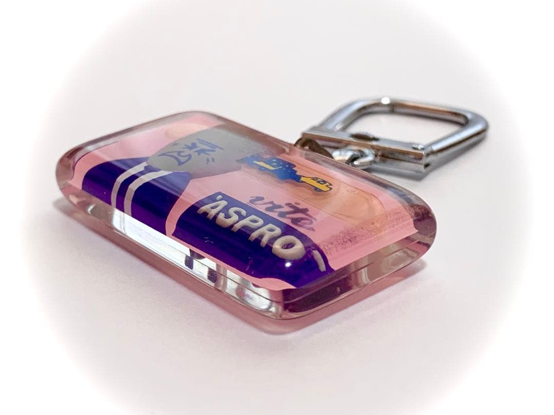 希少★BOURBON ブルボンキーホルダー★ASPRO アスプロ