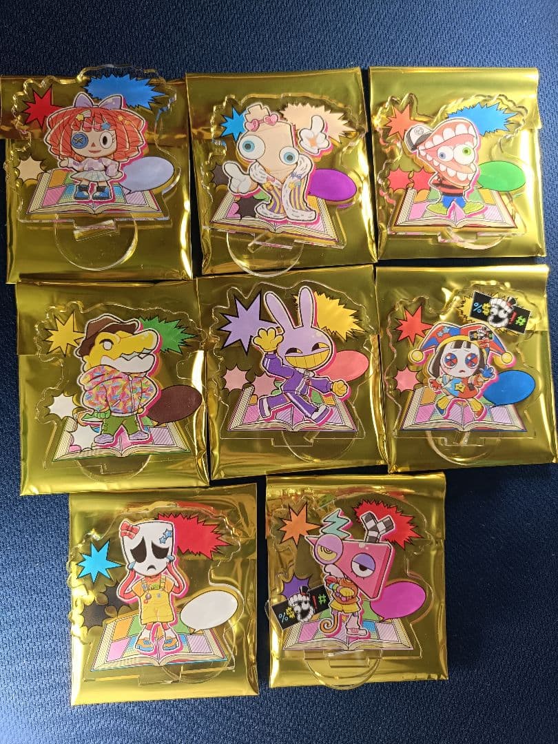 ✡️新品未使用✡️アメージングデジタルサーカス　アクリルぷちスタンド 8種コンプ