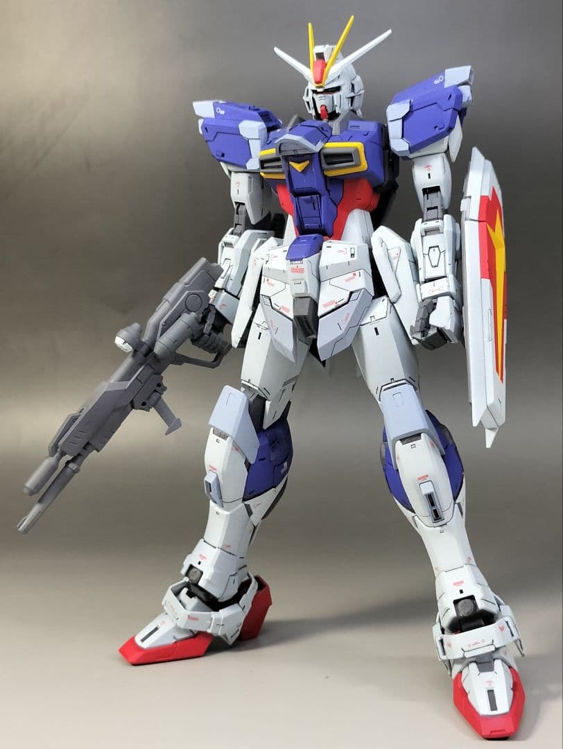 1/100 MG フォースインパルスガンダム 徹底 改修 全塗装 完成品 シン