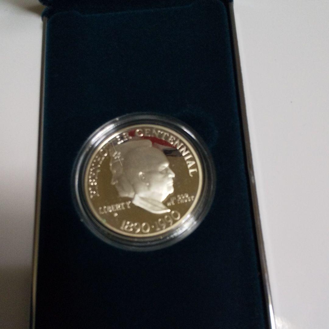 1990 アイゼンハワー   センテニアル 銀貨