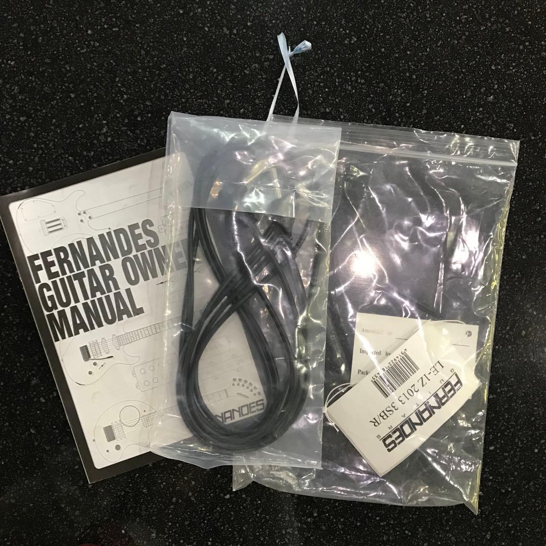 FERNANDES レッド エレキギターLE-1Z 3S