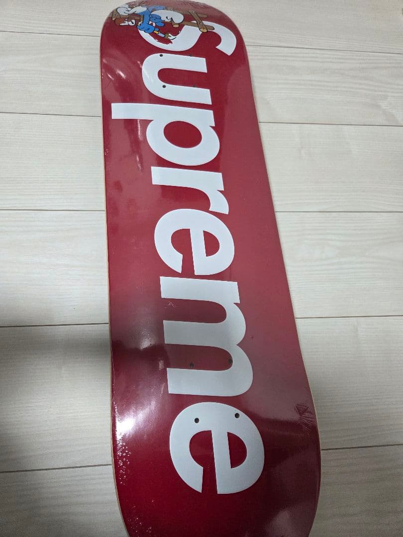 Supreme Smurfs Skateboard Red 新品 スマーフ