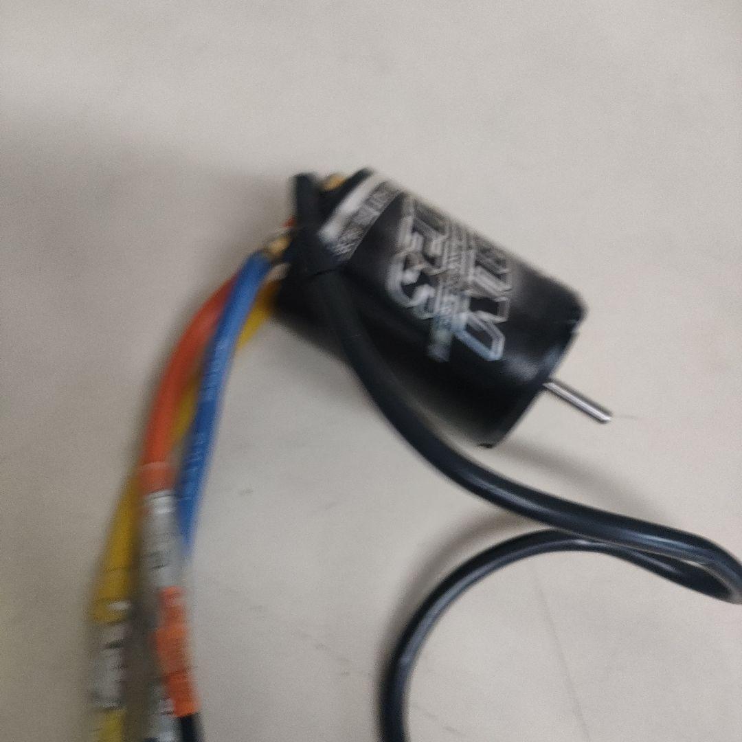 【使用少】タミヤ TBLE-04SR ESC、15.5Tブラシレスモーターセット