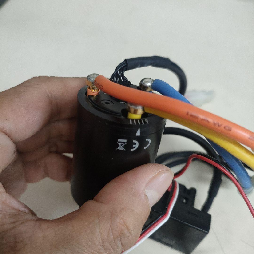 【使用少】タミヤ TBLE-04SR ESC、15.5Tブラシレスモーターセット
