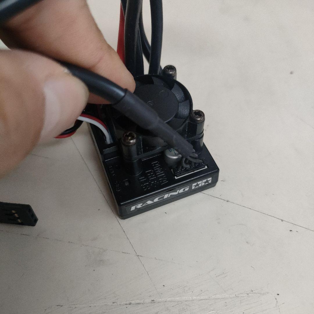 【使用少】タミヤ TBLE-04SR ESC、15.5Tブラシレスモーターセット