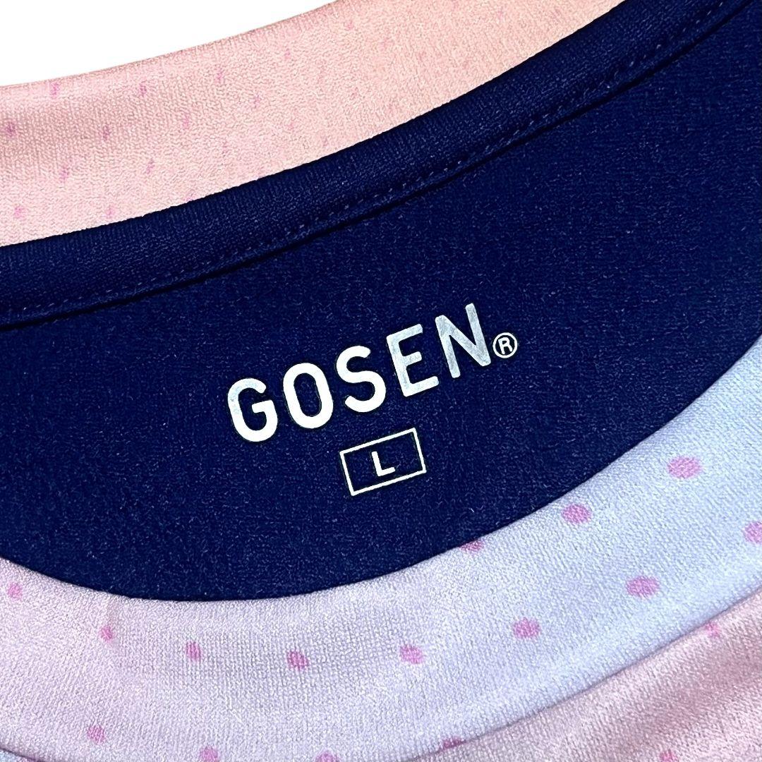 【新品】【L】GOSEN テニス バドミントン ウェア メンズ