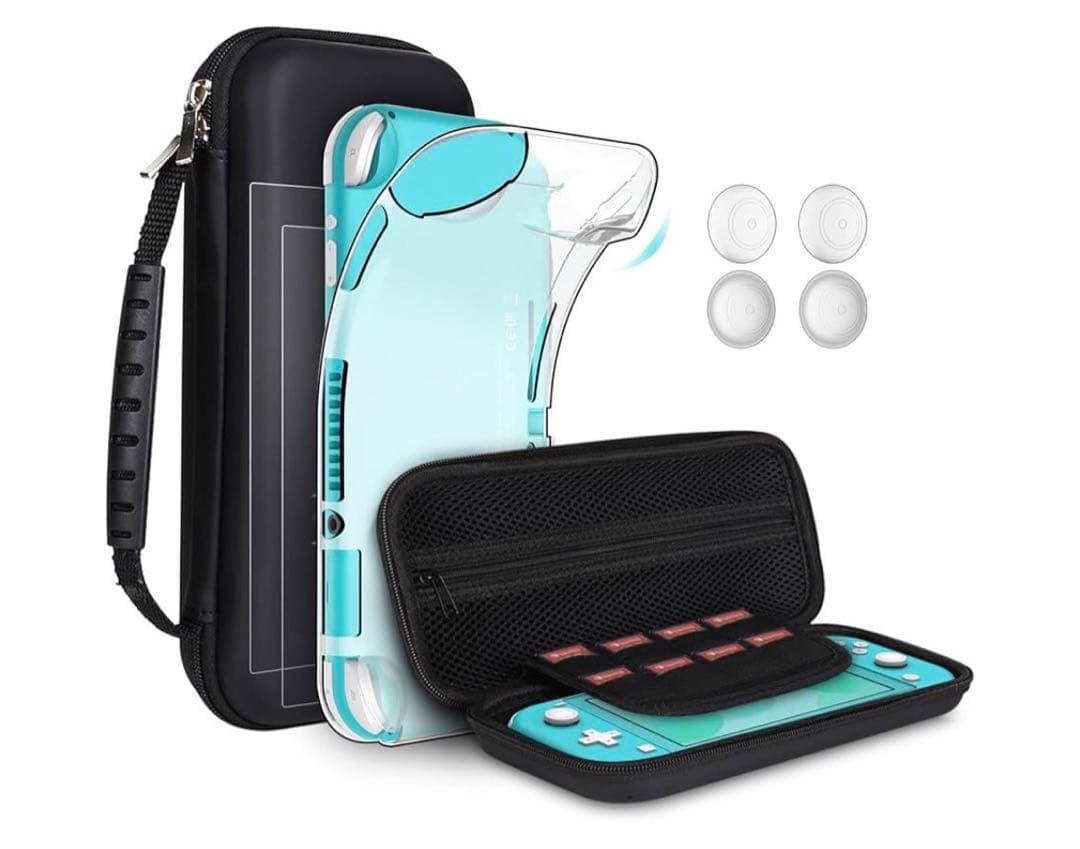 専用 Nintendo Switch Lite グレー + 保護ケース