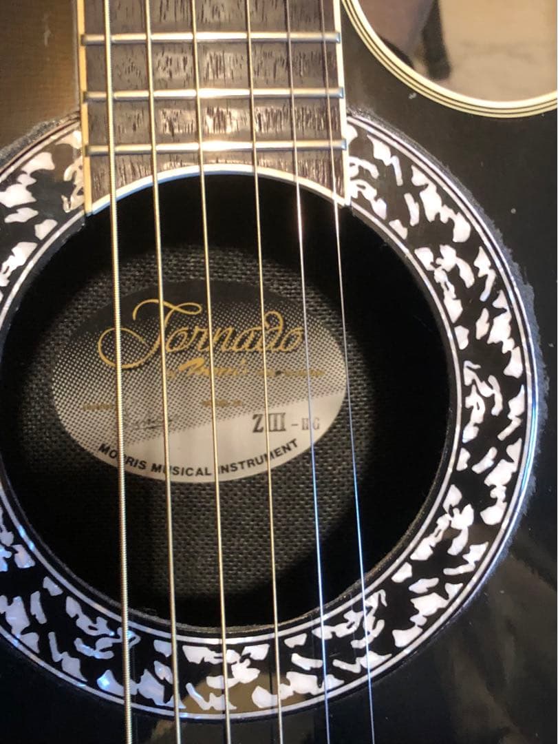 モーリス TornadoEclipseアコースティックギターハードケース付き