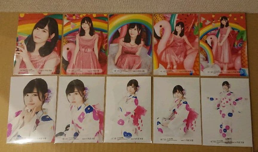 HKT48 生写真 月足天音 2018年 2019年 個別生写真 95枚