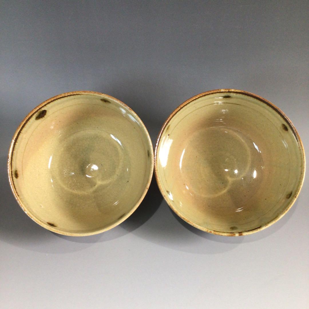 Ｐ７７１　茶碗　十客　『壷中窯　保庭楽入造』『七賢人図』『数茶碗』　共箱　茶道具