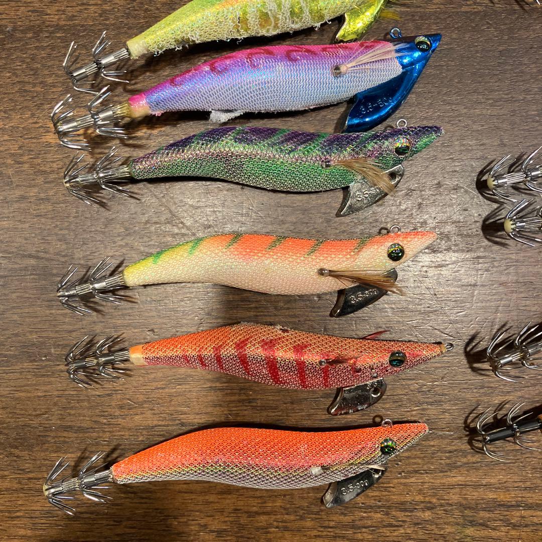 エギ・餌木 32個　ティップランたぶん１９個　ヤマシタ　エメラルダスバレーヒル等