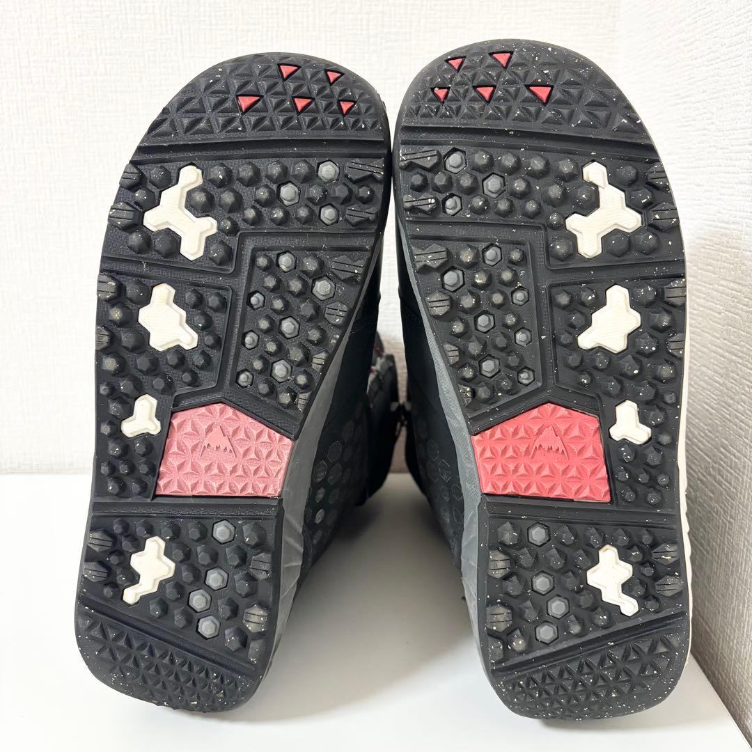 BURTON ION スノーボードブーツ ブラック/レッド 27cm