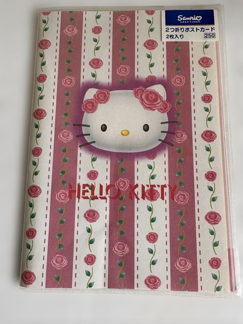 【全点ローズ柄】激レア サンリオ レトロ ポストカード 4点 ピューロ限定衣装含