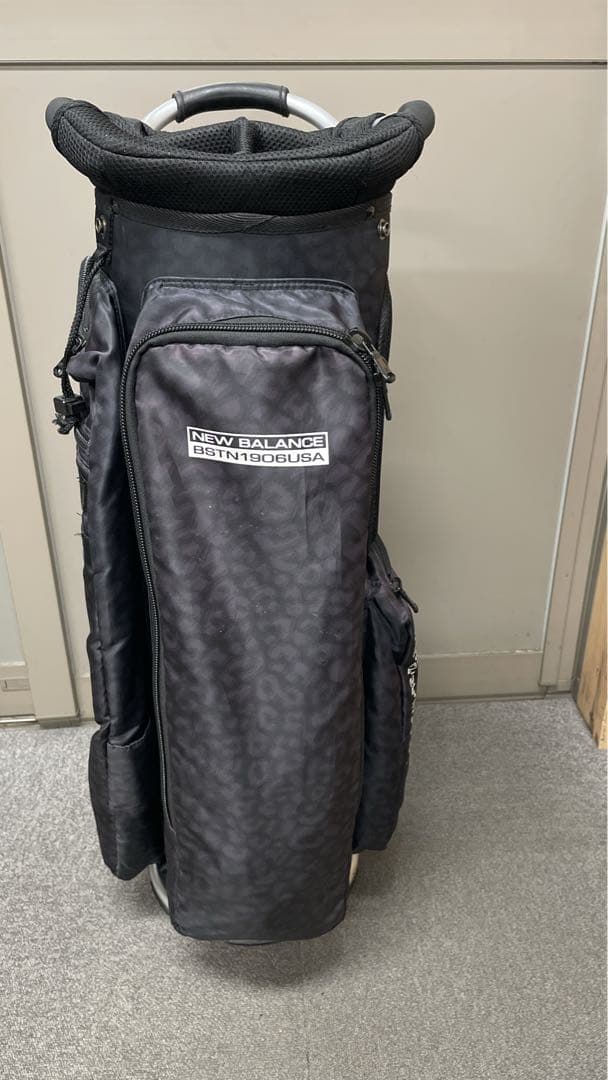 new balance キャディバッグ 黒/グレー