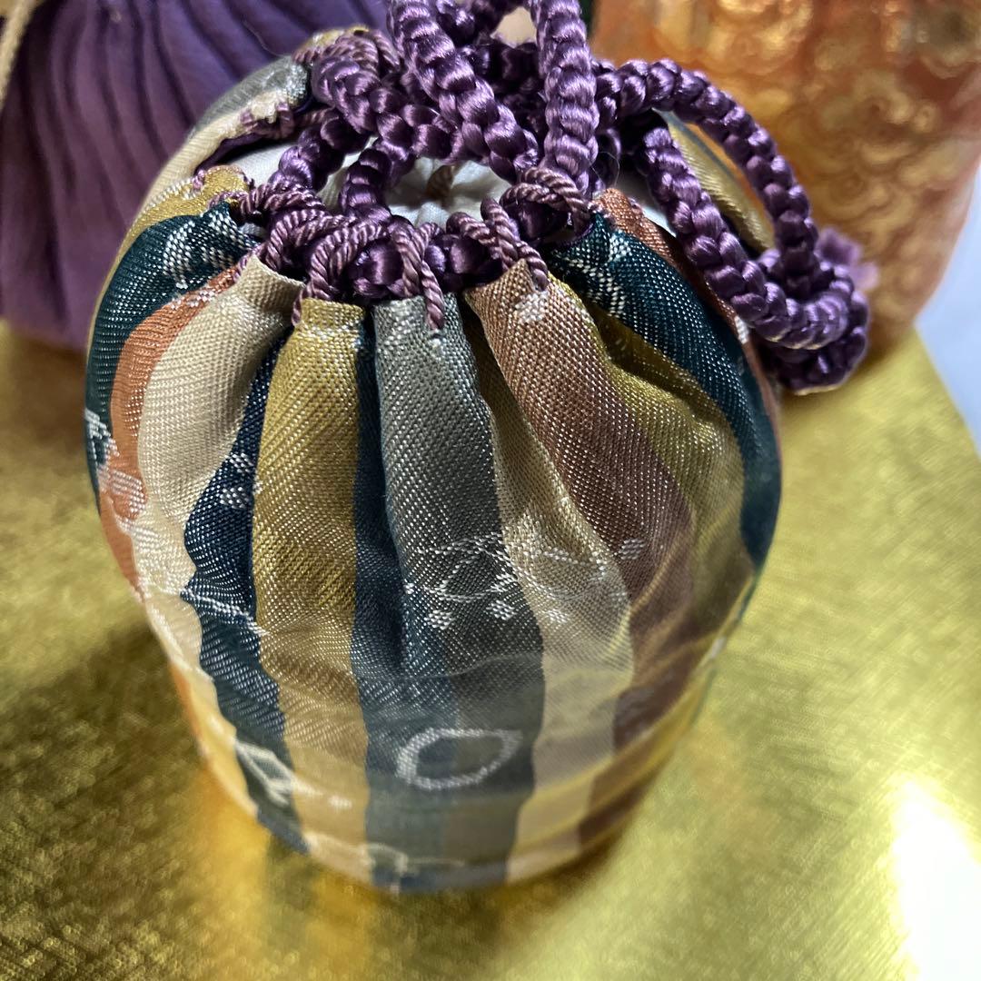 茶器　備前肩衝茶入　銘　心の友　仕覆3 而妙斎書付　伊勢崎満　共箱　N625CI