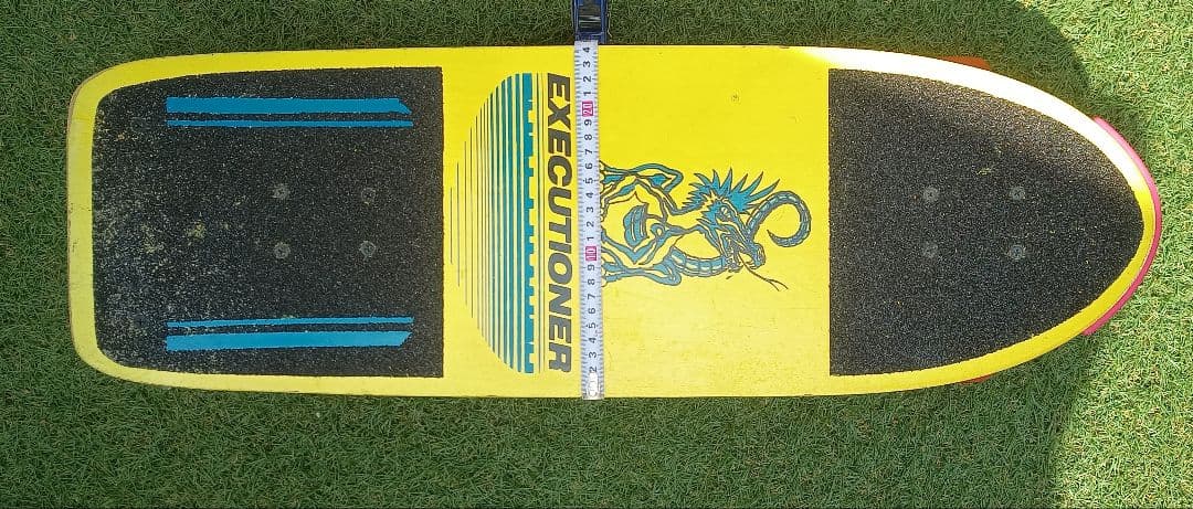 EXECUTIONER スケートボード イエロー/ピンク