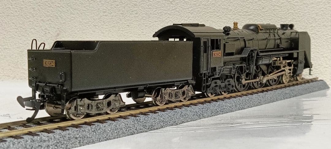 HOゲージ カツミ Ｃ62蒸気機関車、メンテナンス済