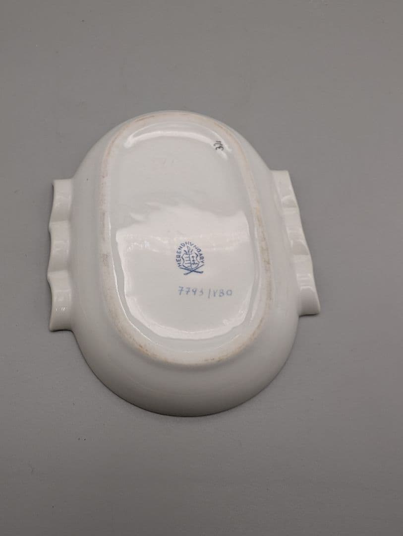 ヘレンド　ヴィクトリアブーケ　灰皿　アッシュトレイ　小物入れ　小皿