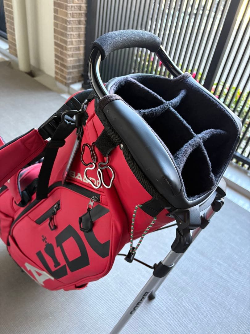 2023年限定品 BALDO ゴルフスタンドバッグ RED（艶消し）