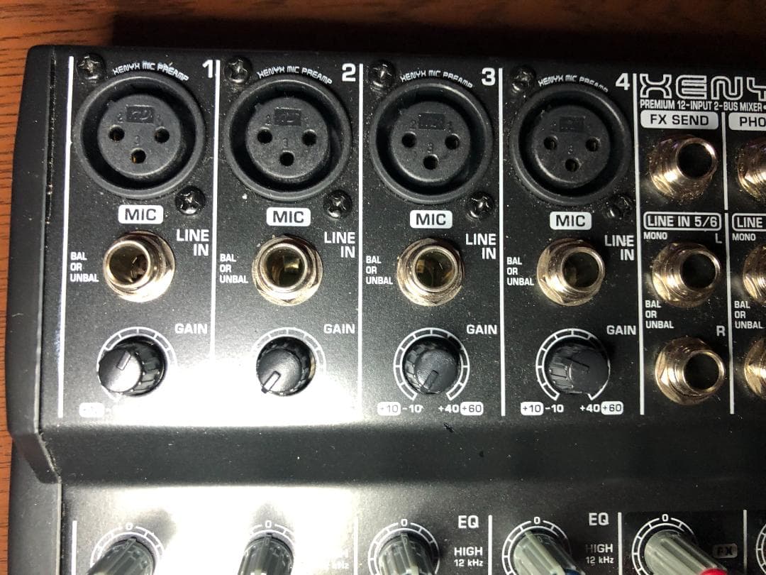 Behringer XENYX 1202FX アナログミキサー