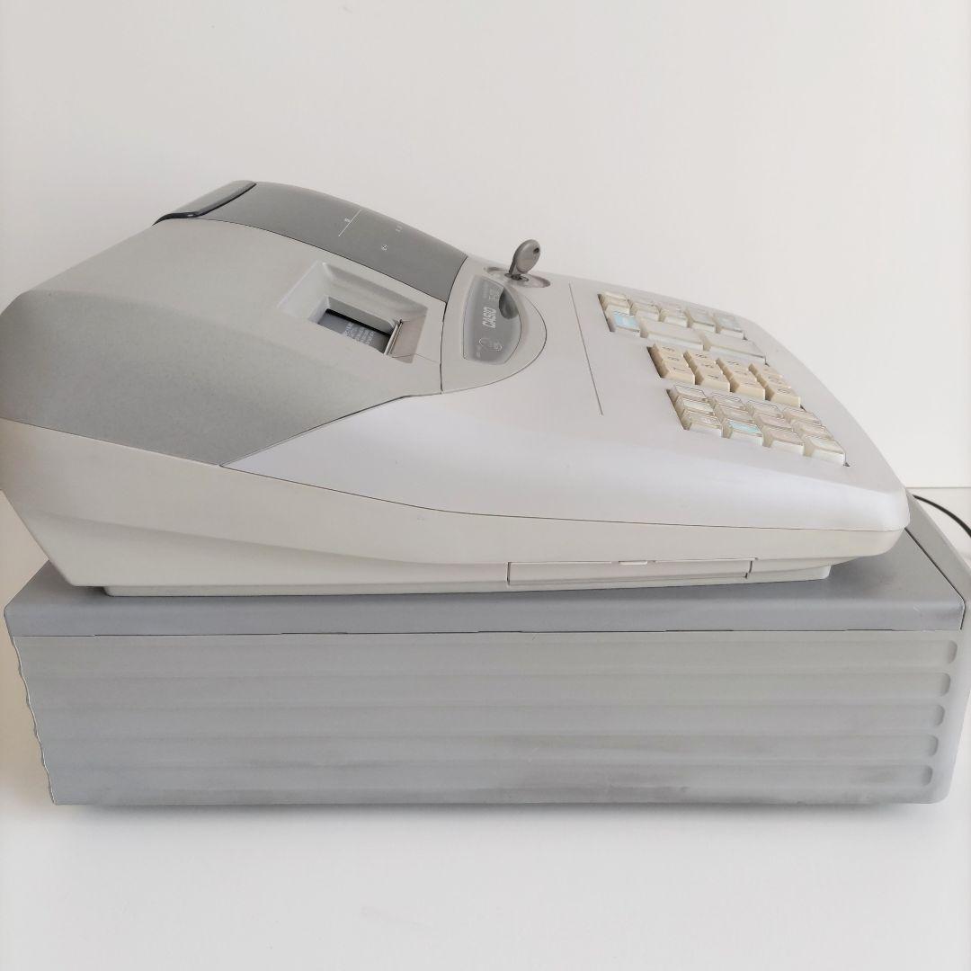 CASIO レジスター TE-100 2段式ドロワー 感熱紙ロール付属