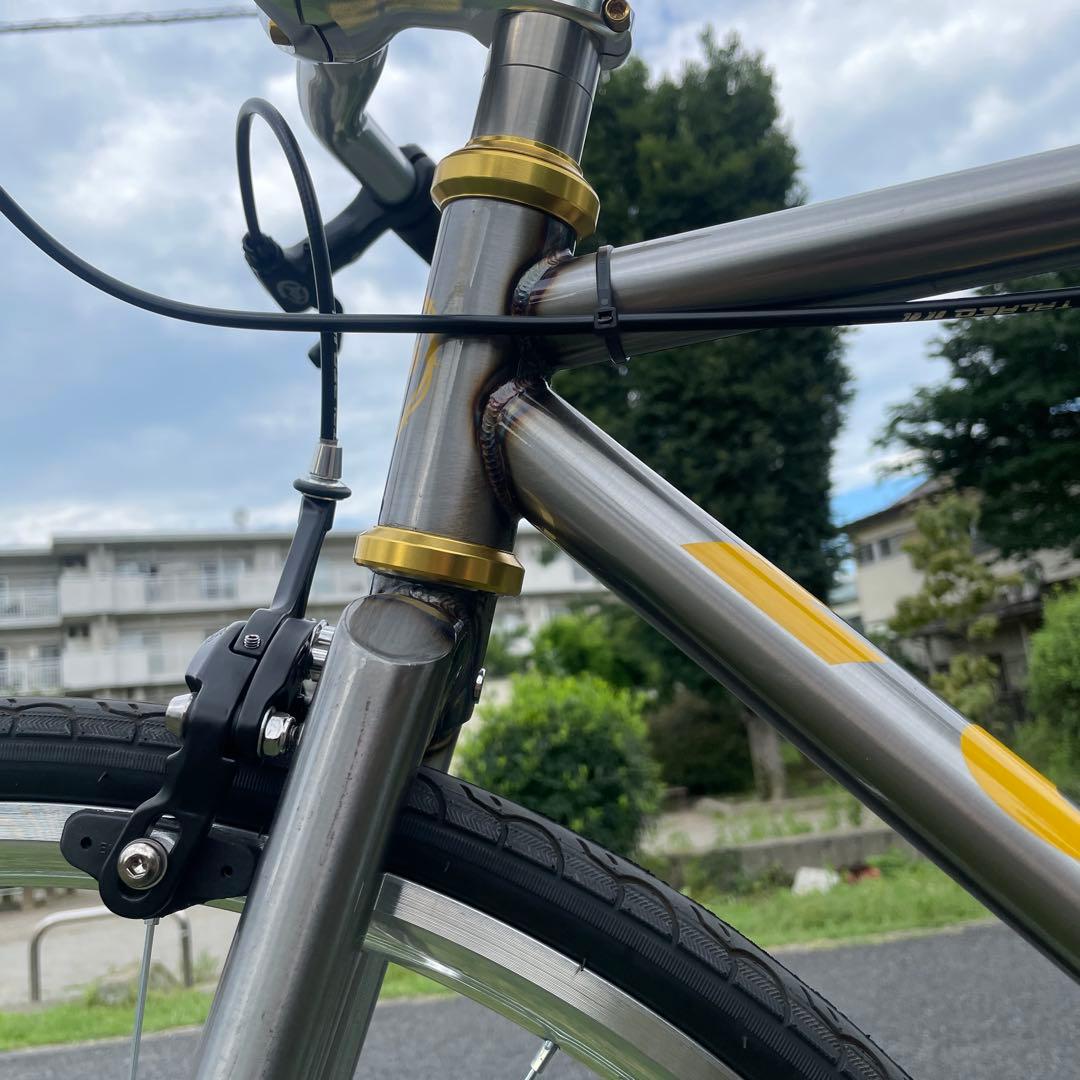 【完成車】INTRO7 クロモリフレーム ローカラー シングルギア ピスト