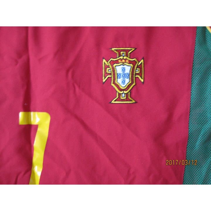 元ポルトガル代表 ルイス・フィーゴ選手 ユニフォーム