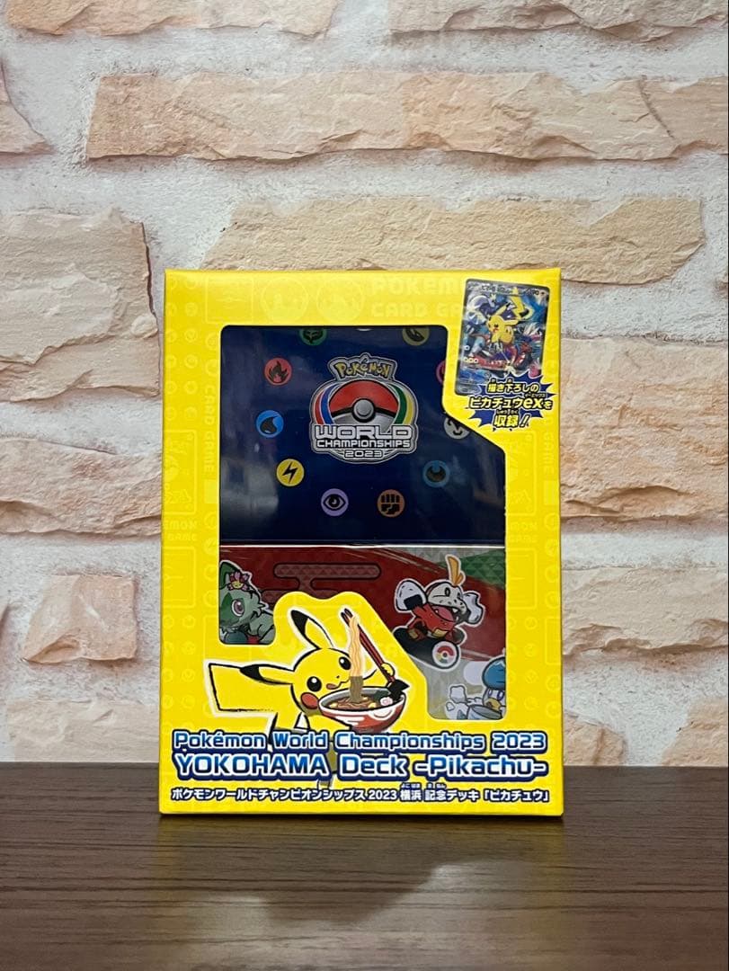 【新品未開封】 WCS23 2023横浜記念デッキ ピカチュウ 【プロモ付き】