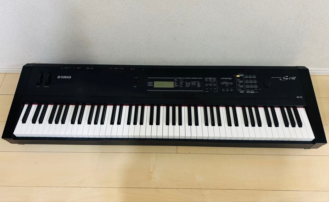 ヤマハ　YAMAHA S08 シンセサイザー 88鍵盤　取説、ガイドROM付き