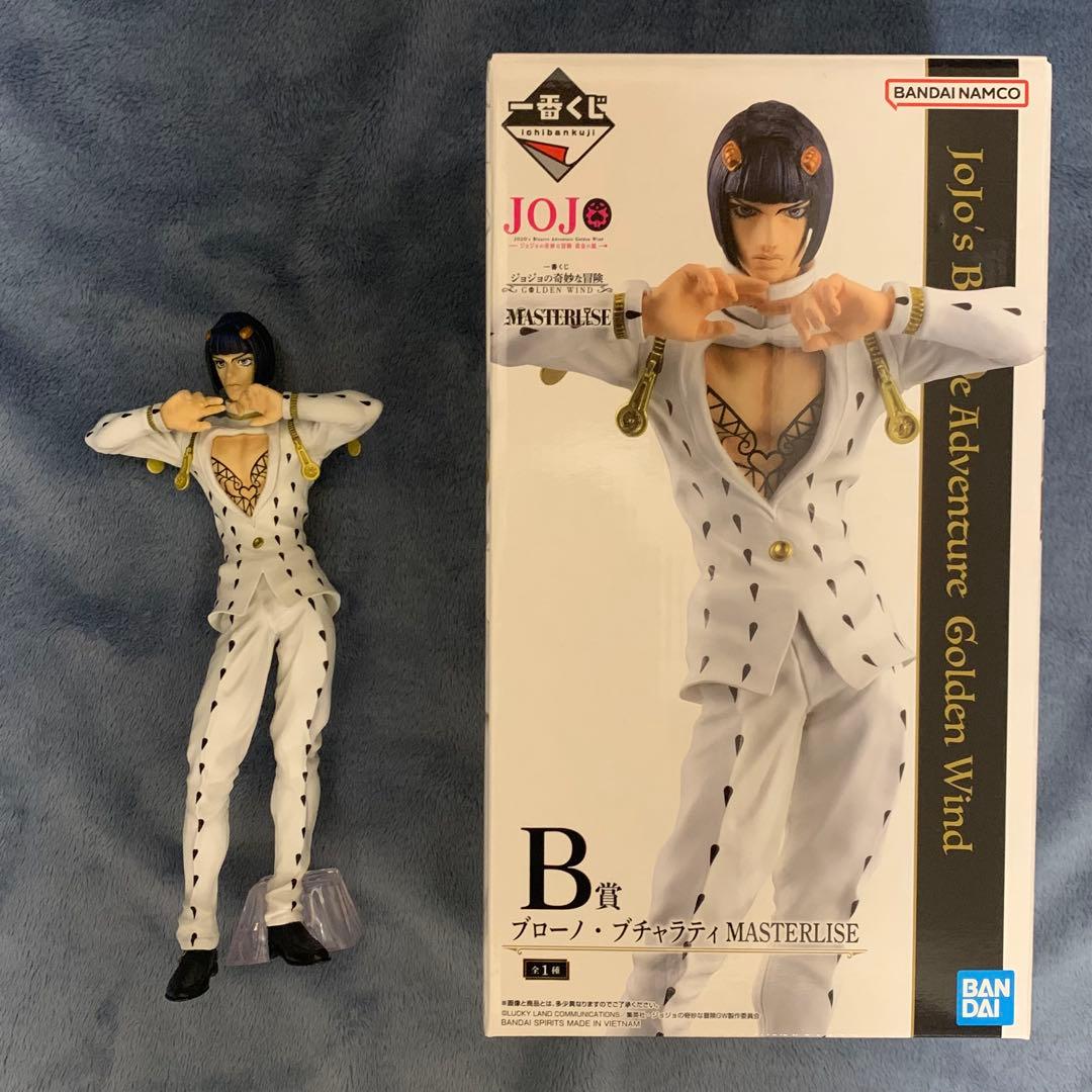 【開封済】一番くじジョジョの奇妙な冒険GOLDENWINDフィギュアフルコンプ
