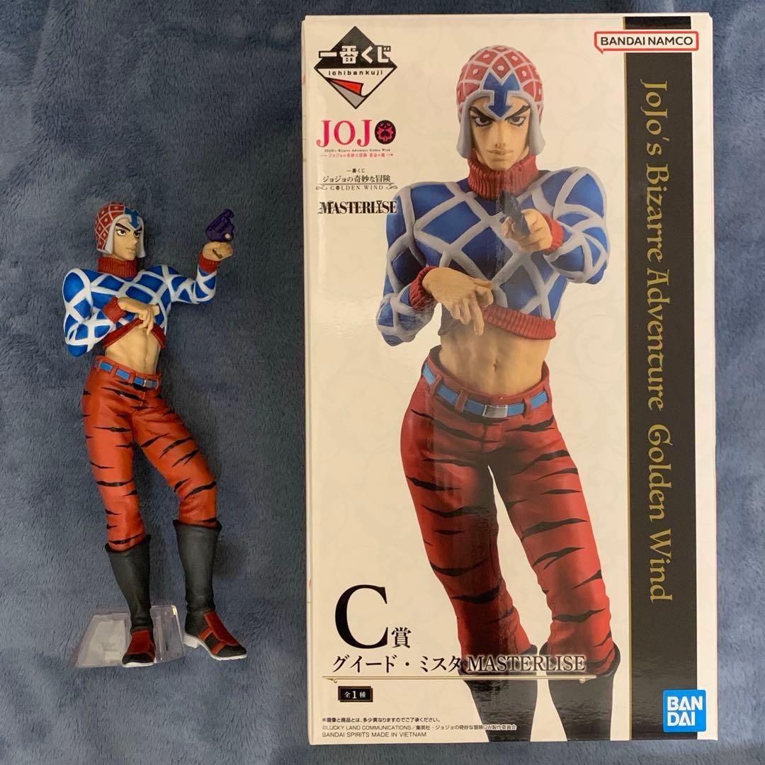 【開封済】一番くじジョジョの奇妙な冒険GOLDENWINDフィギュアフルコンプ